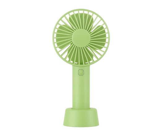 Przenośny mini wiatraczek ładowany na usb zielony