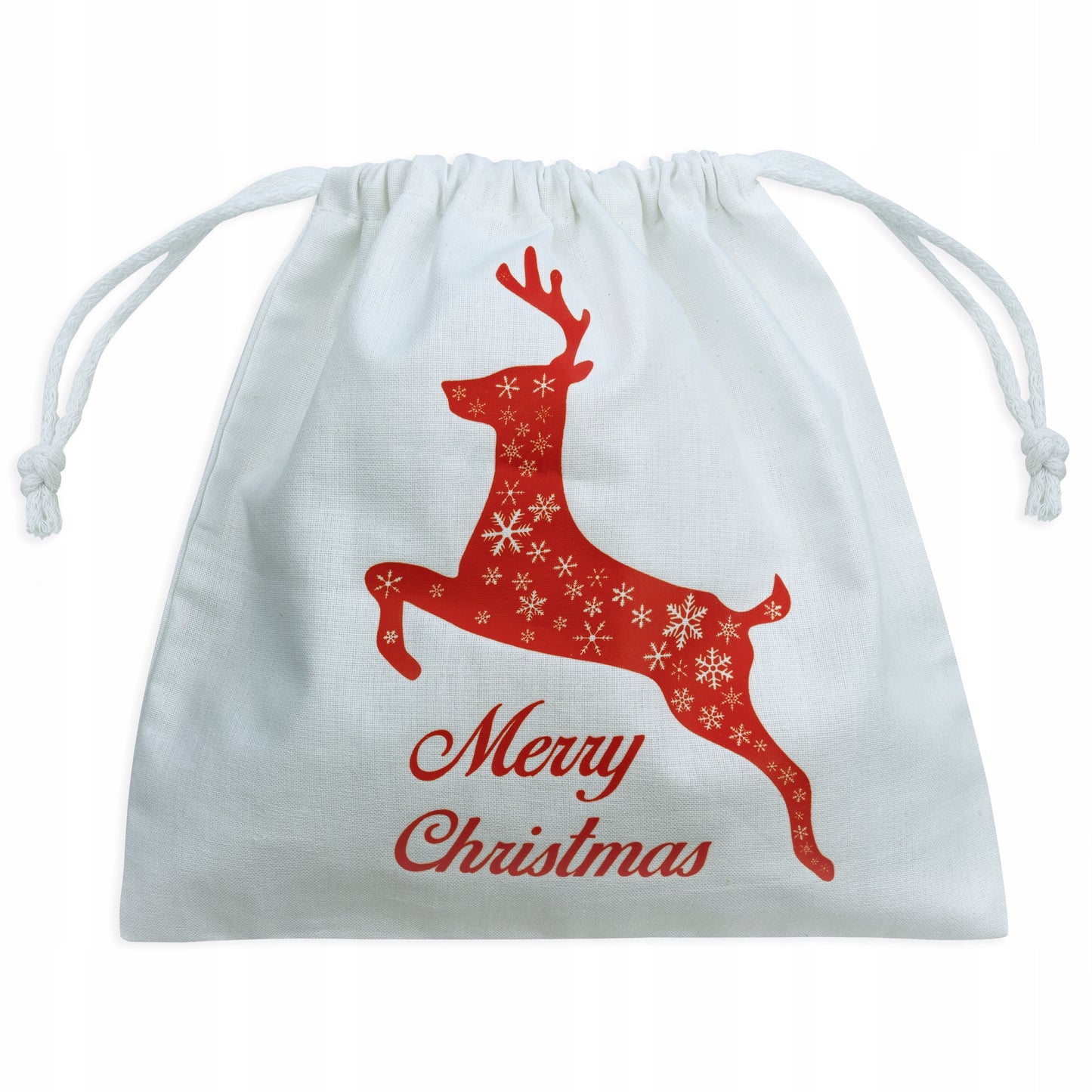 Christmas cotton bag 21cm x 20cm