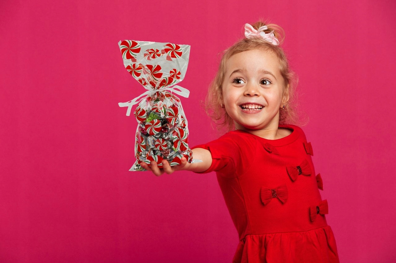 Cellophane bags for candy, gifts, presents