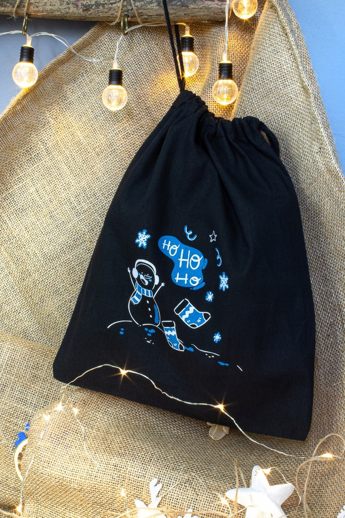 Cotton Christmas bag 25cmx30cm