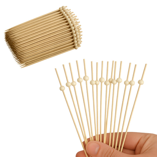 Wykałaczki do potraw - patyczki 12cm - 50szt