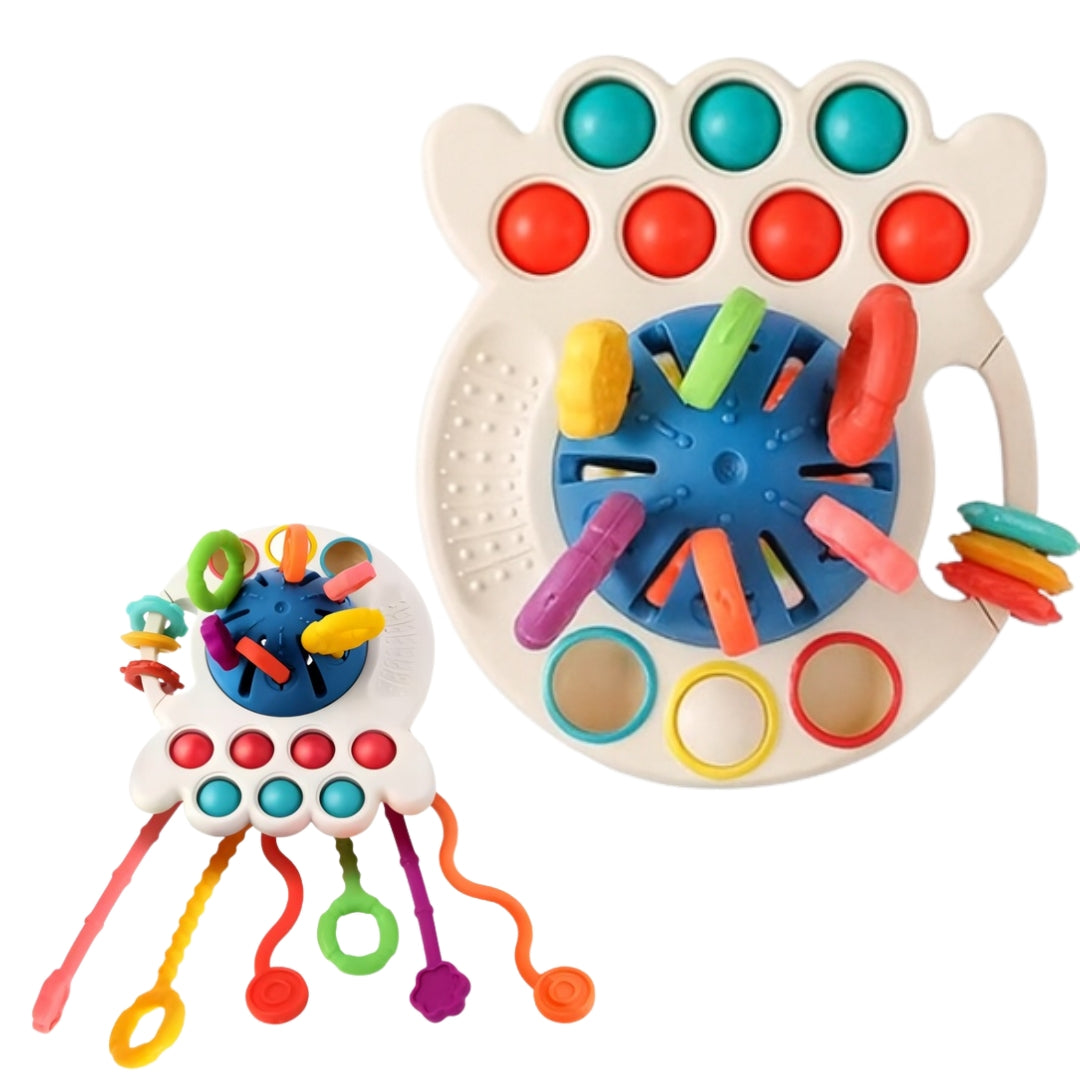 Sensory toy teether for children jellyfish octopus
