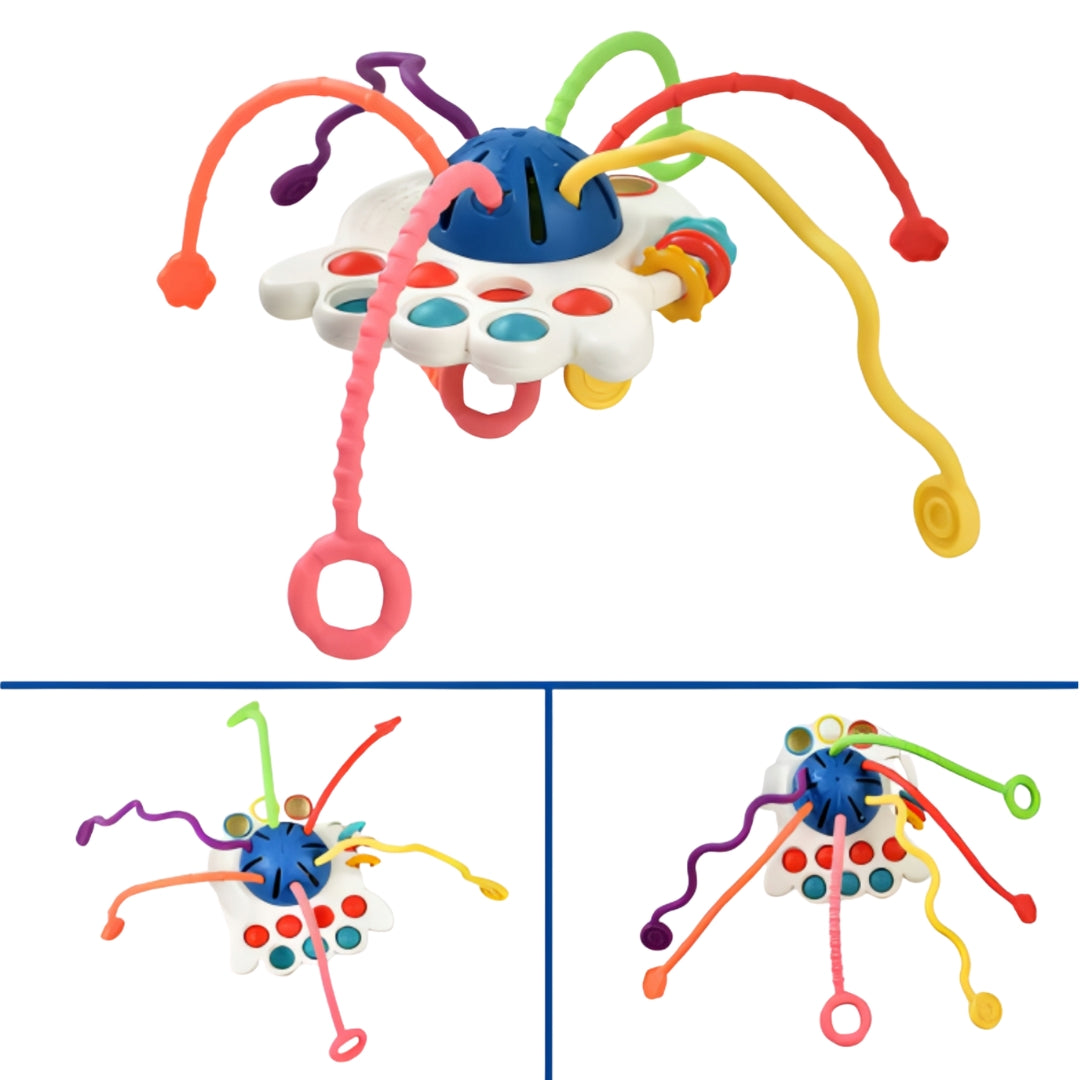 Sensory toy teether for children jellyfish octopus