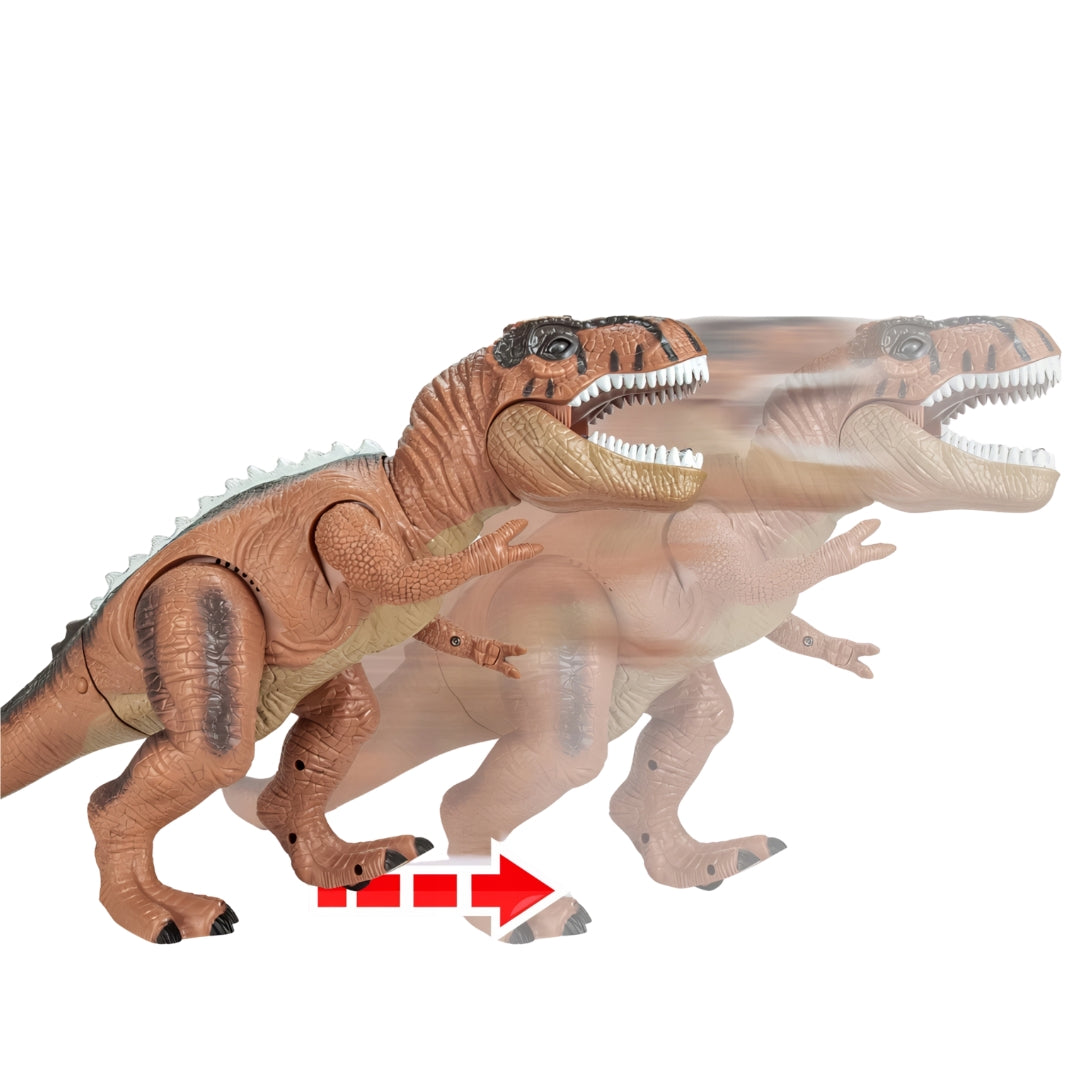 Interaktywny zabawkowy dinozaur tańczy walczy wydaje dźwięki