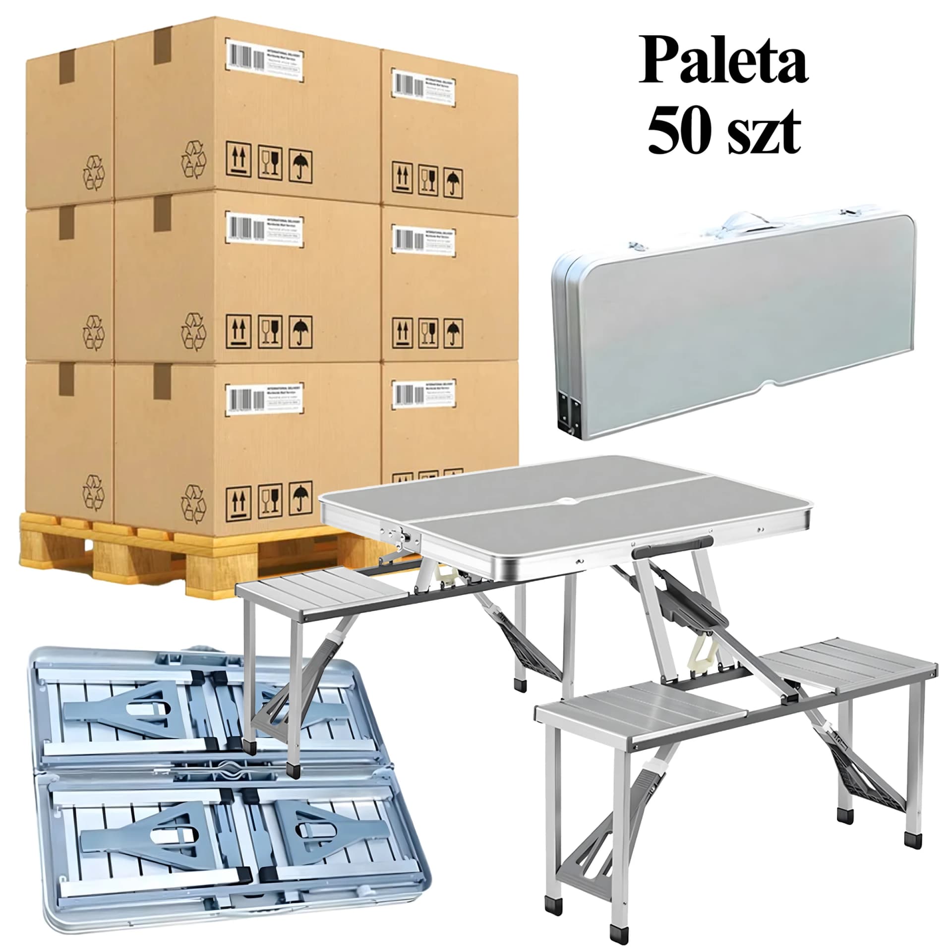 Paleta 50 sztuk: 25 kartonów zbiorczych po 2 sztuki