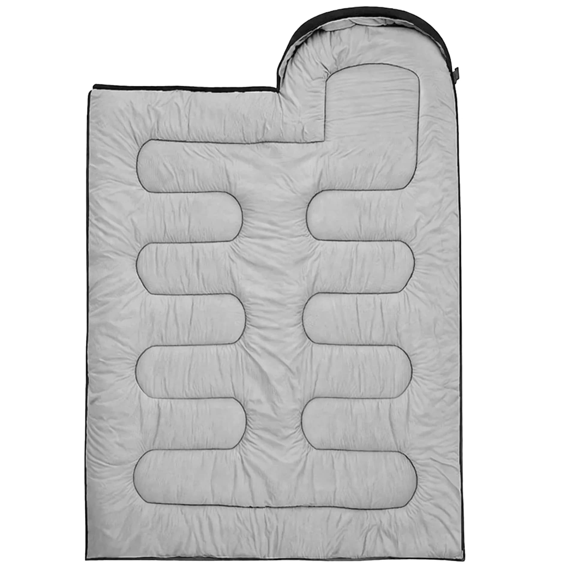 Śpiwór mumia zielony 210x70 cm, paleta 180 szt.: zdjęcie 6