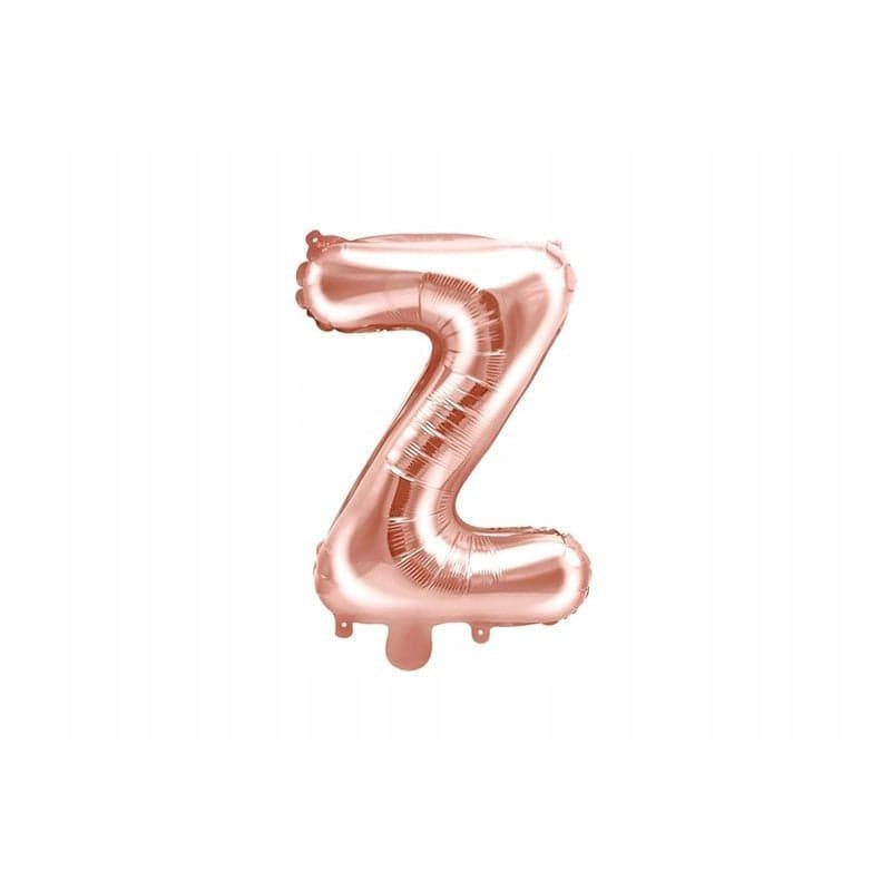 Balony foliowe dekoracyjne - litery R-O-C-Z-E-K, cyfra 1, napisy LOVE i ONE, gwiazdka - różowe złoto