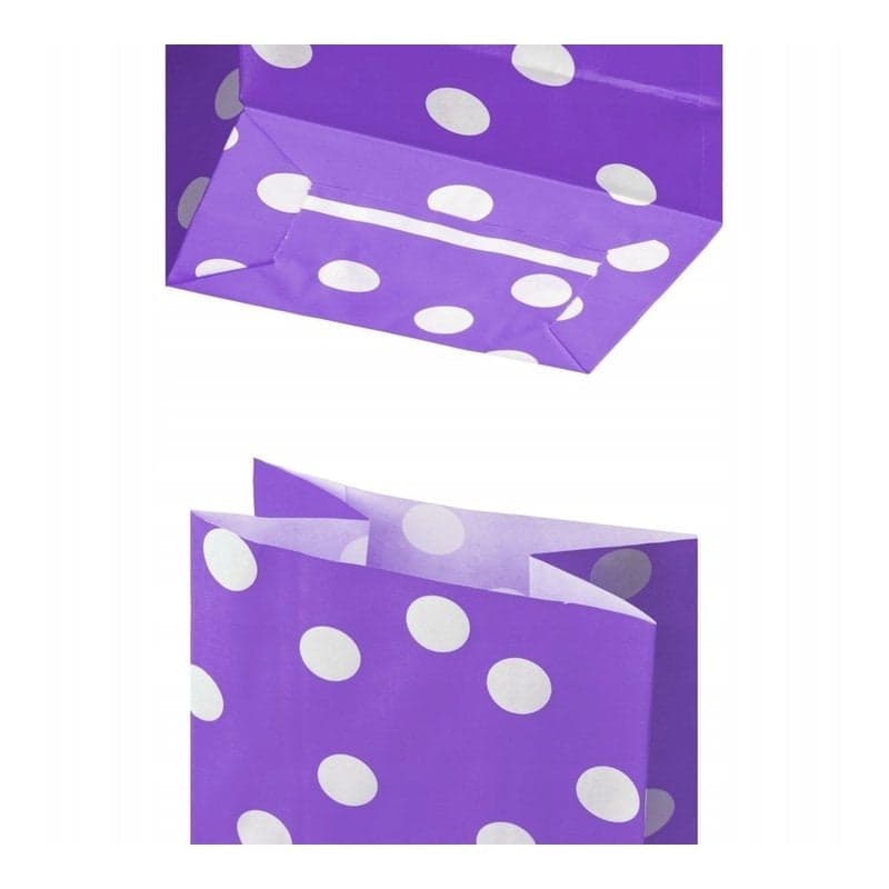 Torebki papierowe klockowe 10x7x26 cm różne kolory i ilości zestawów