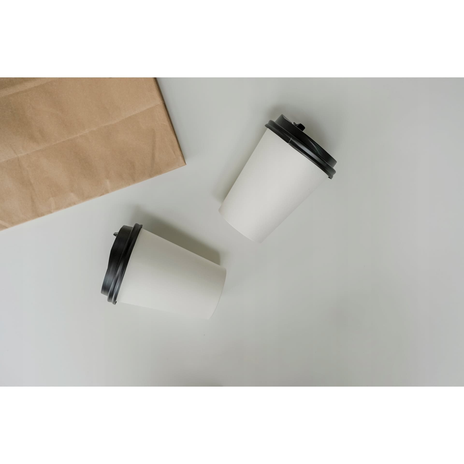 Kubeczki Papierowe Białe 250ml – 100 szt. | Ekologiczne | Do Kawy i Napoju