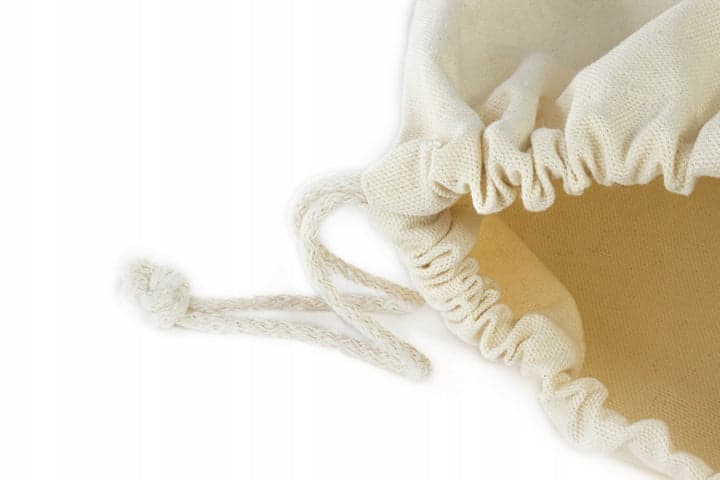 Gruby bawełniany worek na prezenty 25cm x 28cm