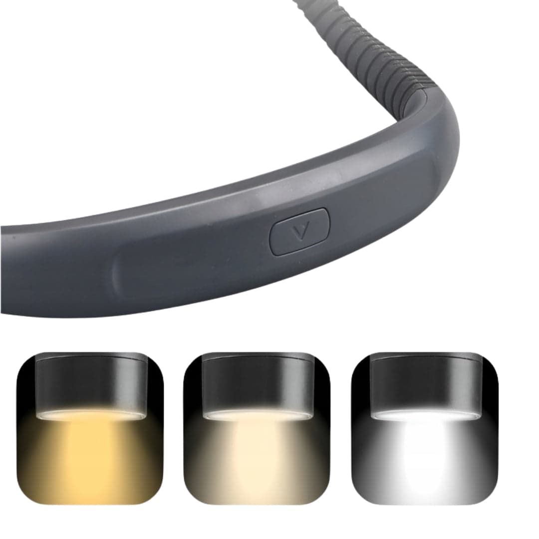 Lampka LED do czytania/biurkowa - USB-C, zmiana barwy światła!