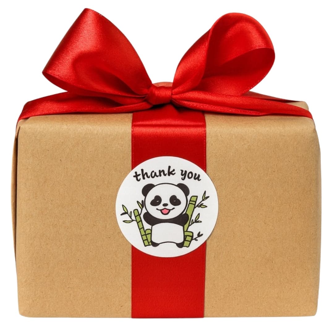 Naklejki na prezenty, upominki, pudełka - NALEPKI ŚWIĄTECZNE - "THANK YOU" - RÓŻNE WZORY