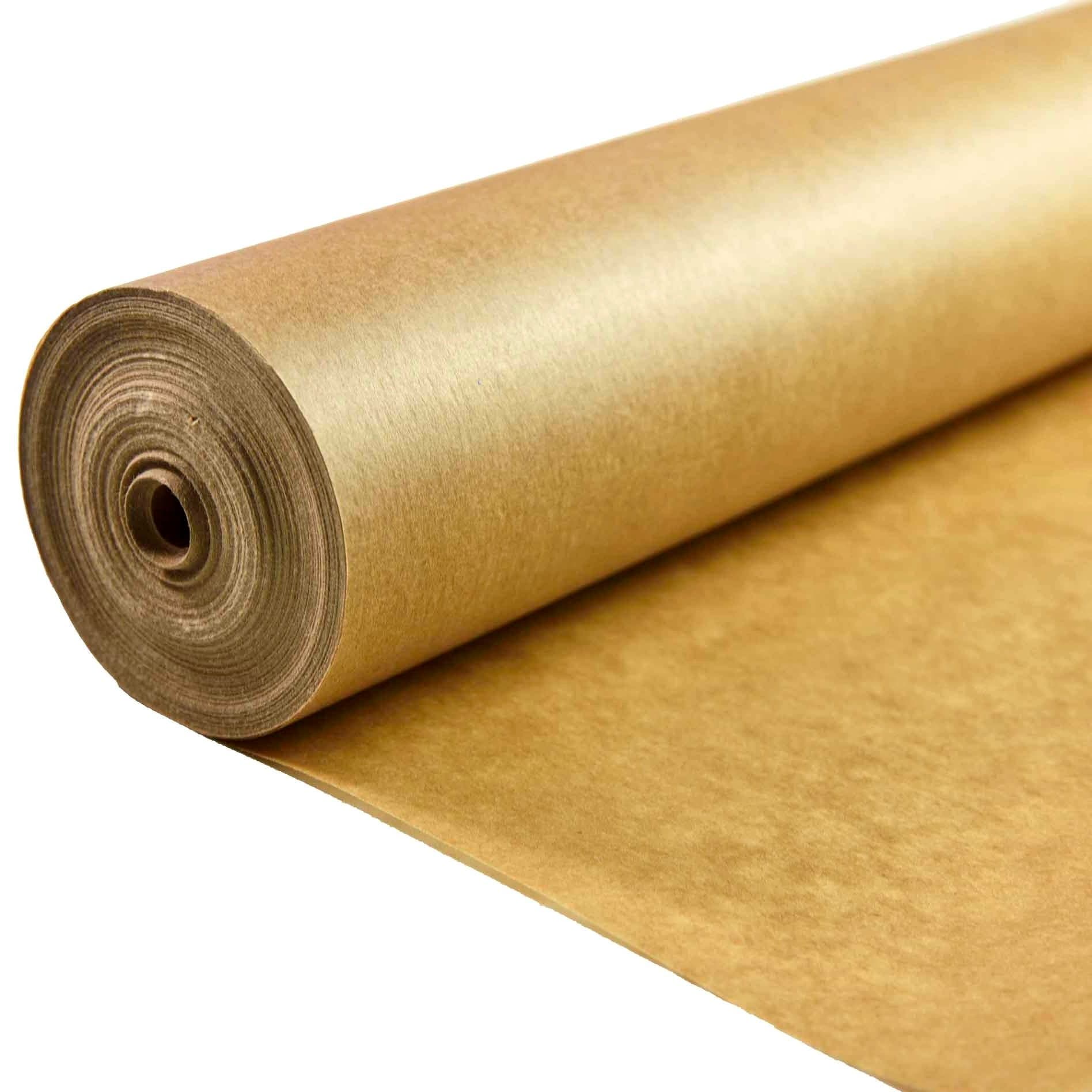 Długi papier do pieczenia brązowy 50m silikonowany
