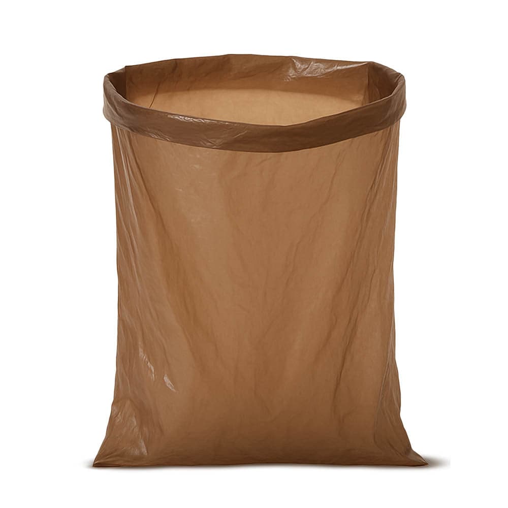 Worki na śmieci 60L brązowe ALLBAG