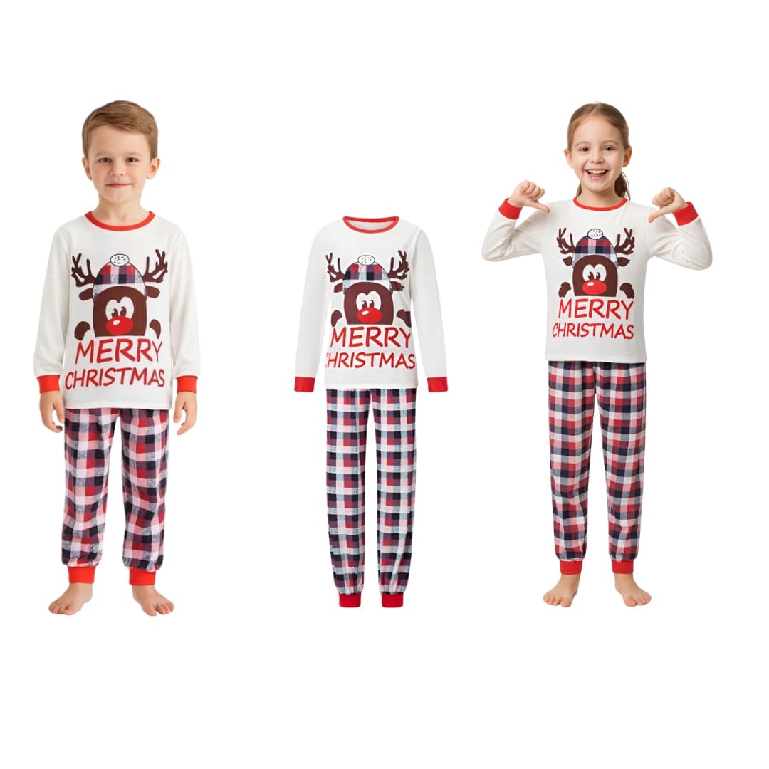 Pidżama dla dzieci - ŚWIĄTECZNA - unisex - 120cm