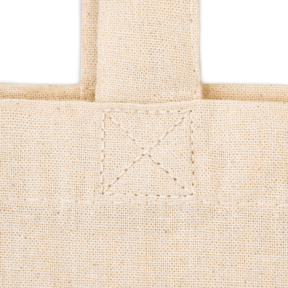 Torba bawełniana BARDZO POJEMNA z dnem 45cm x 12cm x12cm x35cm ECRU 220g ECO