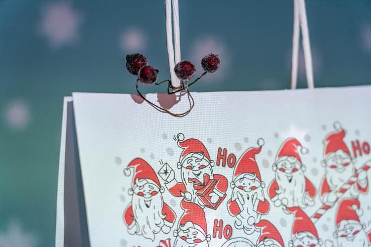 Świąteczna torby papierowa - seria "Christmas"