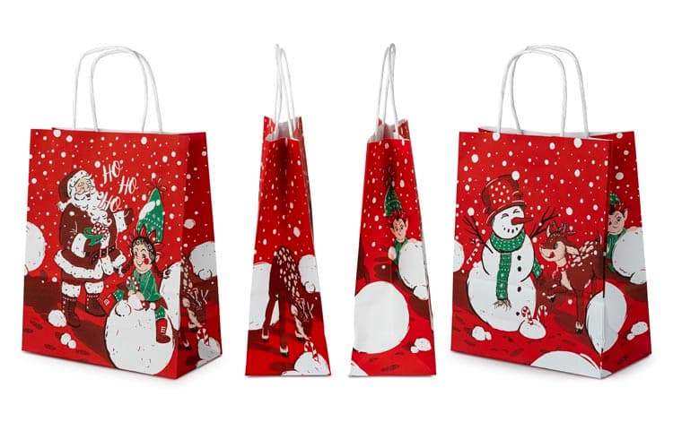 Świąteczna torba papierowa - seria "Christmas"