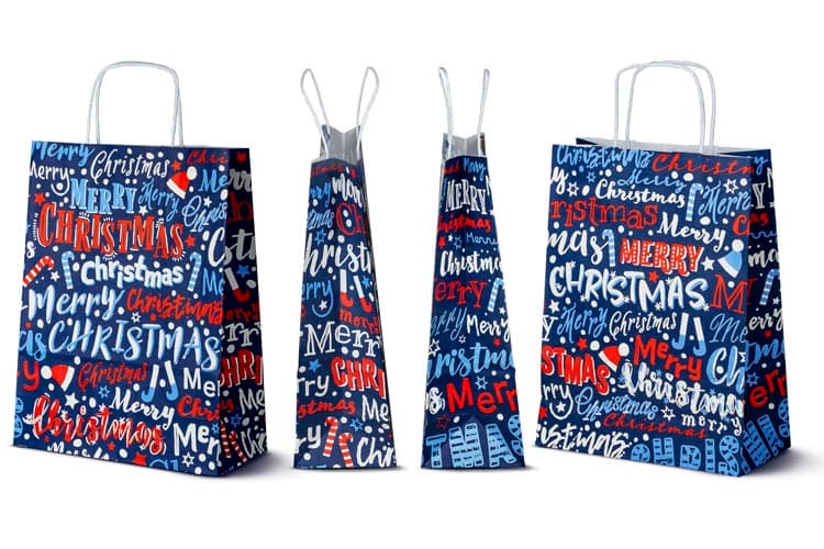 Świąteczna torba papierowa - seria "Christmas"