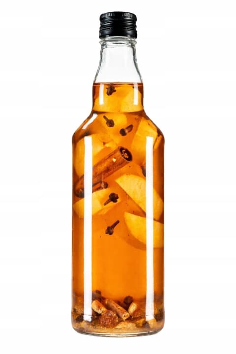 Butelka szklana monopolowa 0,5 l z zakrętką, na nalewki