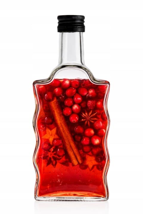 Szklana butelka FALA 500 ml na nalewki, wino i soki