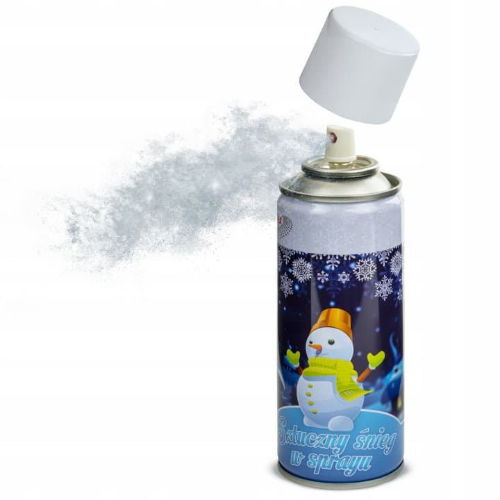 Sztuczny śnieg w sprayu 250 ml do dekoracji okien
