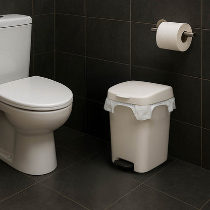 Zapachowe worki na śmieci 15L białe ALLBAG