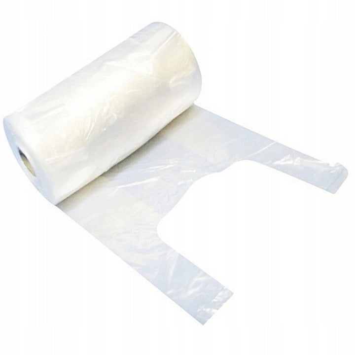 Reklamówki zrywki na rolce HDPE 2 rolki po 200szt.