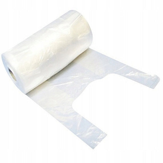 Reklamówki zrywki na rolce HDPE 2 rolki po 200szt.