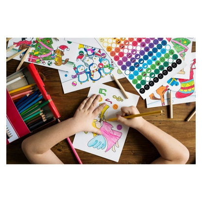 naklejki motywacyjne buźki 108 sztuk - kolorowe naklejki samoprzylepne