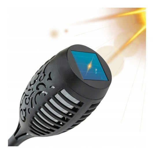 LAMPA LED SOLARNA - POCHODNIA - EFEKT PŁOMIENIA - ZESTAW 4 szt.