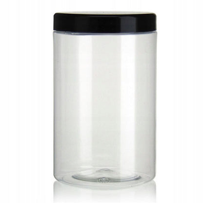 Słoiki pet plastikowe zestaw 6 szt. 1,5l – zestaw DIY z farbami