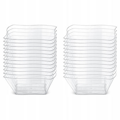 Pucharki wielorazowe WAVE 150ml do deserów 24 szt.
