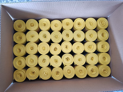 ALLBAG 120L yellow garbage bags