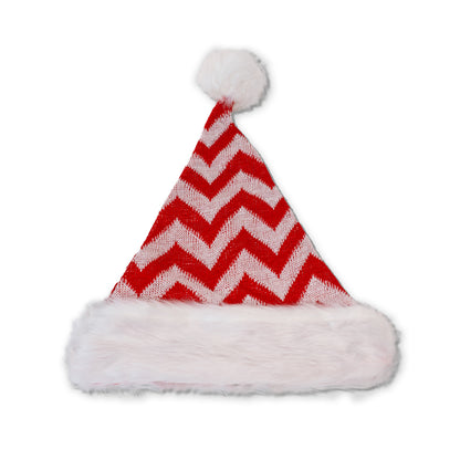 Czapka zimowa z pomponem - BEANIE - CIEPŁA ZIMOWA CZAPKA ŚWIĄTECZNA