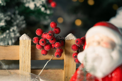 Sztuczna Gałązka Jarzębiny do dekoracji