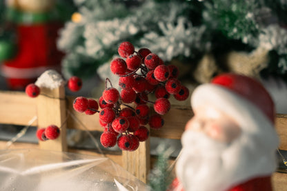 Sztuczna Gałązka Jarzębiny do dekoracji