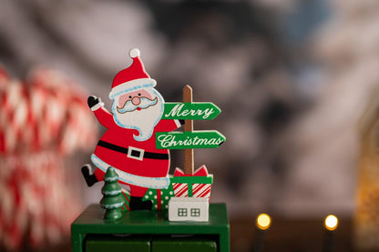 Drewniany kalendarz adwentowy - ODLICZANY KALENDARZ DO ŚWIĄT