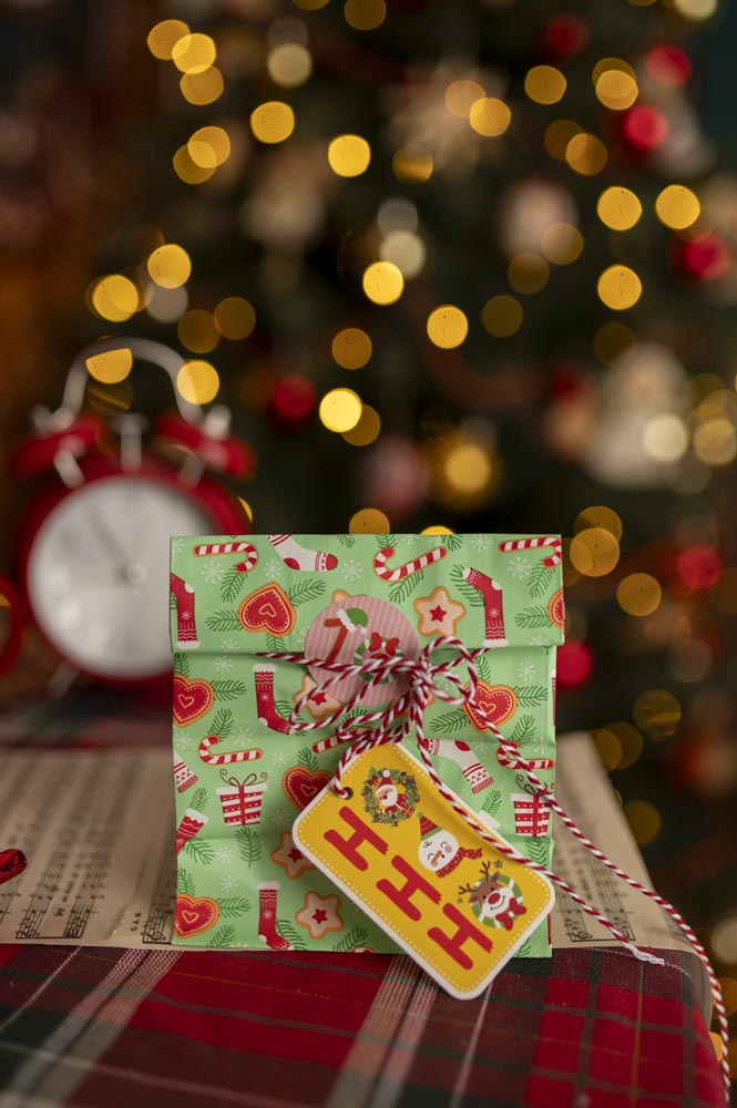 Kalendarz adwentowy bożonarodzeniowy, torebki prezentowe