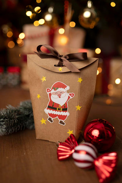 Advent calendar Christmas gift bags 24 pcs