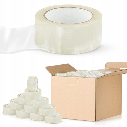 Taśma pakowa 48/100y klejąca bezbarwna 90m 55 mic 36 szt. – nowoczesny design