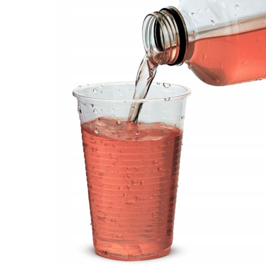 Kubki plastikowe transparentne 200 ml zestaw 100 szt - KUBECZKI DO NAPOJÓW I PRZEKĄSEK WYTRZYMAŁE I PRAKTYCZNE
