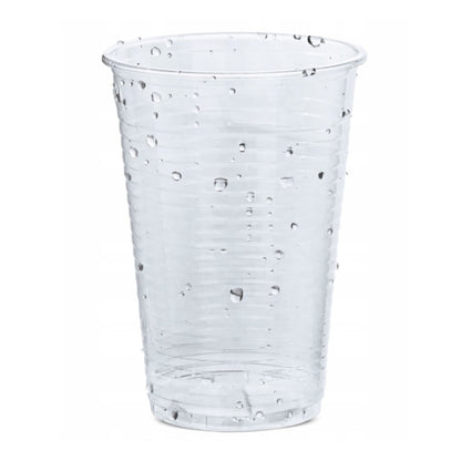 Kubki plastikowe transparentne 200 ml zestaw 100 szt - KUBECZKI DO NAPOJÓW I PRZEKĄSEK WYTRZYMAŁE I PRAKTYCZNE