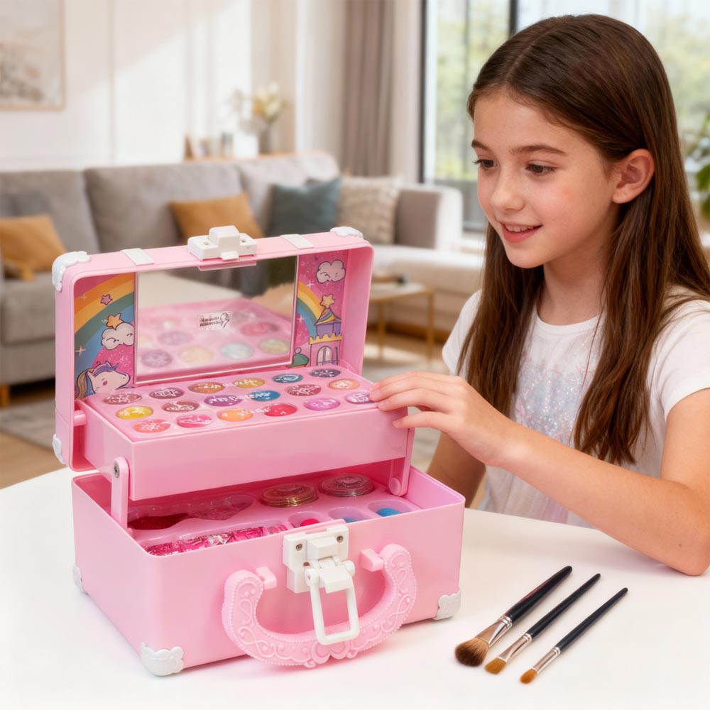 Makeup box for kids - large set