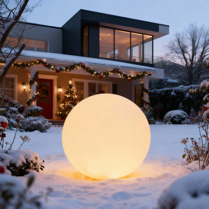 Ogrodowe kule LED - KULE ŚWIETLNE ZEWNĘTRZNE - OZDOBA ŚWIĄTECZNA