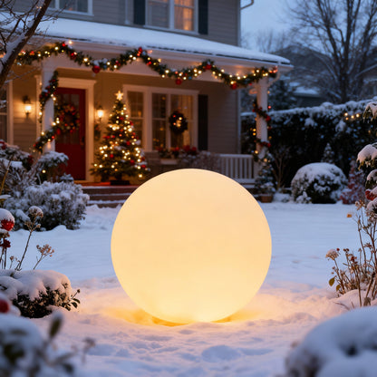 Ogrodowe kule LED - KULE ŚWIETLNE ZEWNĘTRZNE - OZDOBA ŚWIĄTECZNA