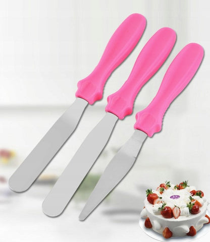 Łopatka do tortów ZESTAW 3 szt. DO WYGŁADZANIA MASY