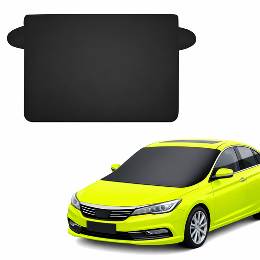 Osłona antyszronowa na szybę samochodu – magnetyczna mata zimowa duża