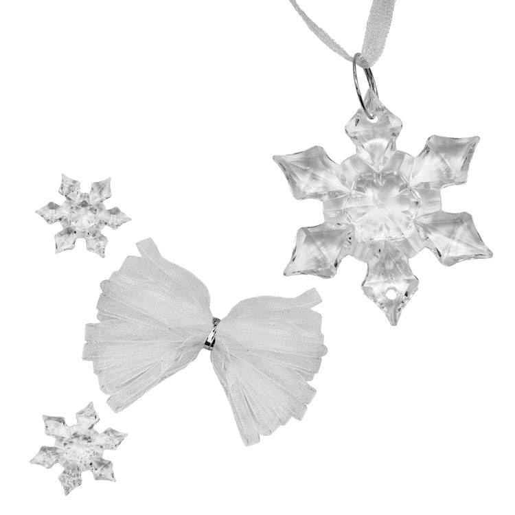 Świąteczna zawieszka na choinkę "Śnieżynka"