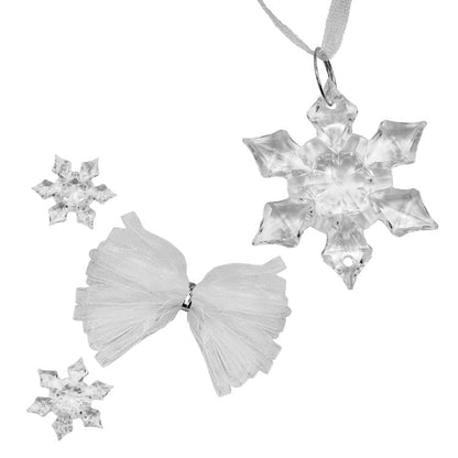 Świąteczna zawieszka na choinkę "Śnieżynka"